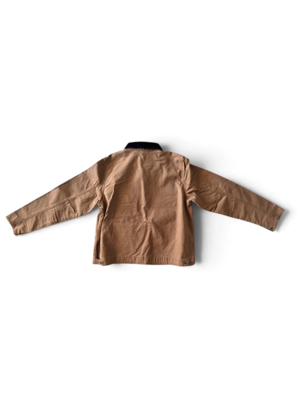 Carhartt Men's Rugged Flex Relaxed Fit Duck Detroit Jacket Brown Size Large NWT - Picture 3 of 6